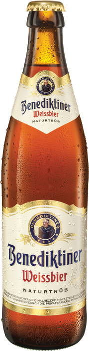 Benediktiner Weißbier Naturtrüb - 20 x 0,50 l