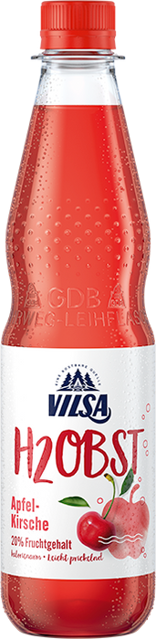 Vilsa H2Obst Apfel-Kirsch - 12 x 0,50 l