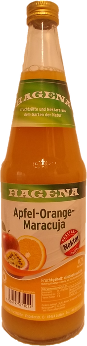 Hagena Apfel-Orange-Maracuja - 12 x 0,70 l