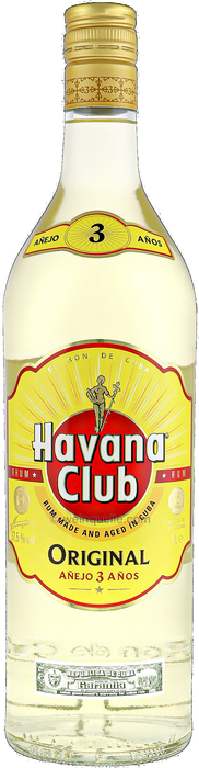 Havana Club Gelb 3 Jahre 37,5% - 1,00 l