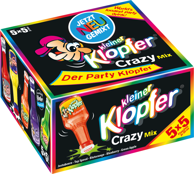 Kleiner Klopfer Crazy Mix - 25 x 0,02 l