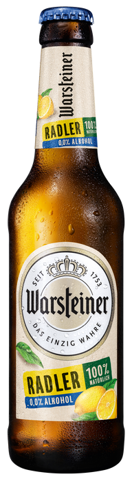 Warsteiner Radler Alkoholfrei - 24 x 0,33 l